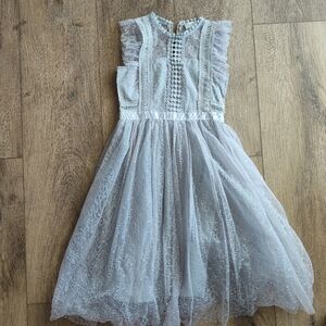 Trish Scully Boutique girls size 8 lace dress